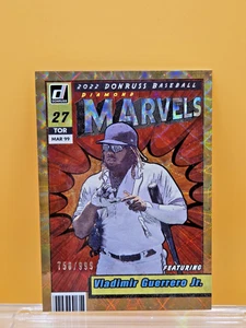 Vladimir Guerrero Jr. 2022 Donruss #M-7 Marvels #/999 Toronto Blue Jays SP 🔥 - Picture 1 of 2
