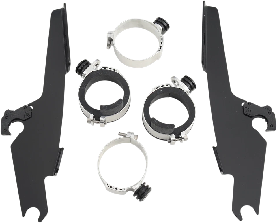 Kit de montaje de bloqueo de gatillo de ala de murciélago MEMPHIS SHADES MEM8992 - estrella en V - negro Foto 1 de 1