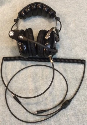 Heil Sound Pro 7 Black Aviation-Style Headset & Boom Mic for Amateur Radio - Image 1 of 4