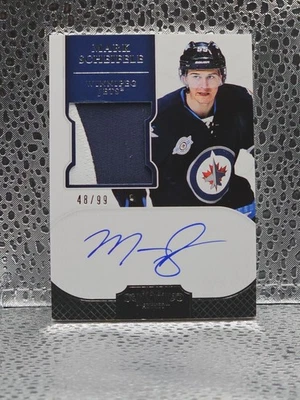 2011 PANINI DOMINION #200 MARK SCHEIFELE ROOKIE PATCH AUTO RC /99 - Image 1 of 2