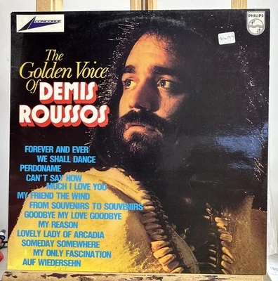 THE GOLDEN VOICE OF DEMIS ROUSSOS, VINIL, DISCO, LP, PHILIPS Em VGC 5659 - Imagem 1 de 4