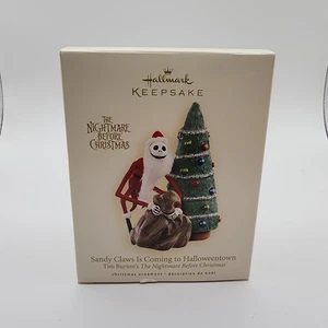 Hallmark 2007 Sandy Claws Is Coming to Halloweentown ~ Nightmare Before Christmas - Bild 1 von 4