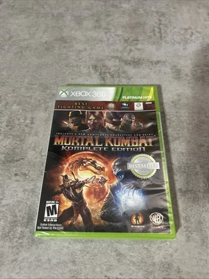Mortal Kombat Komplete Edition Xbox 360 Brand New Factory Sealed Perfect Shape - Image 1 of 4
