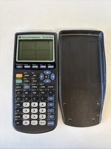 Texas Instruments TI-83 Plus (TI-83+) calcolatrice grafica + cover - Foto 1 di 3
