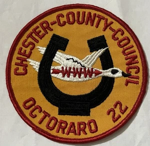 Chester County Council PA BSA OA Lodge Octoraro 22 R5 Round Patch - Picture 1 of 2