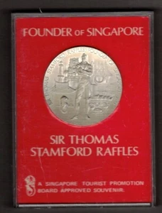 Medaille - Singapur - S. Raffles, Gründer von Singapore - Bild 1 von 2