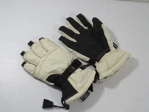 Hotfingers Gloves Womens Large White Black Lined Nylon - Picture 1 of 6