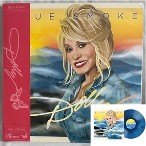 IN HAND!! Dolly Parton Blue Smoke VMP BLUE LP Vinyl Me Please Record Brand New - Picture 1 of 4