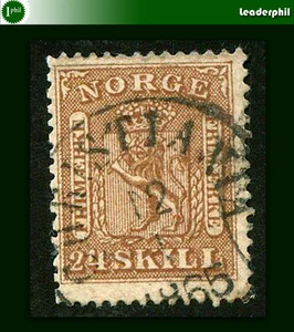 NORUEGA Yvert # 10 usado en muy buen estado - Imagen 1 de 1