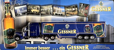 Rarität! Gessner Premium Pils Biertruck Sammeltruck Minitruck US Sattelzug 1:80? - Bild 1 von 4