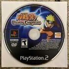 🔥 Naruto: Uzumaki Chronicles (PlayStation 2 PS2, 2006) Mint Disc Only!