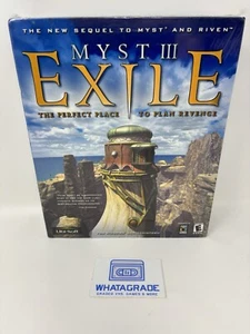 Factory Sealed Myst III : Exile Windows / Mac 2001 Big Box PC Game New in Box - Picture 1 of 7