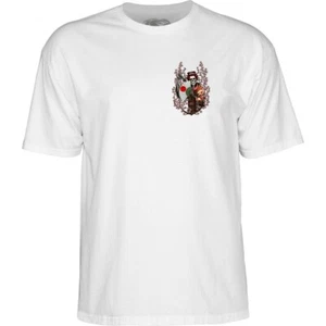 Powell Peralta Sakura Yosozumi Samurai White T-Shirt - Picture 1 of 12