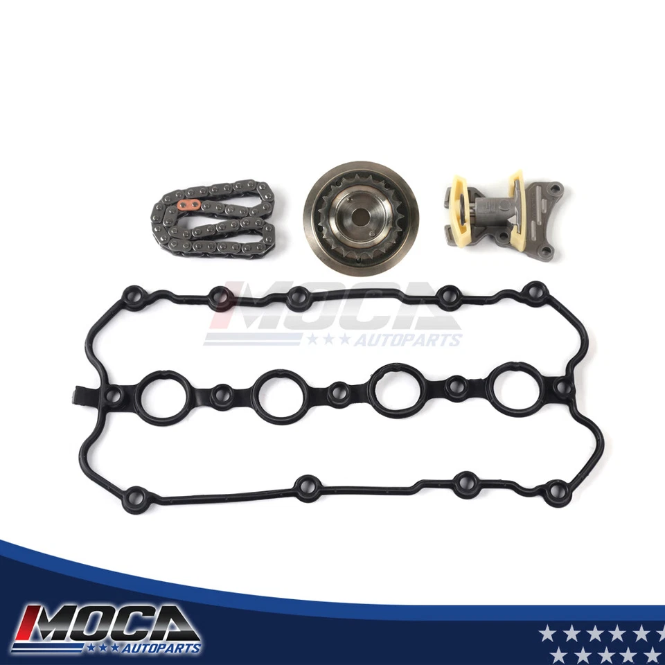 Kit de tensor de leva ajustador de cadena de distribución para 05-14 Audi TT Quattro Volkswagen Eos Foto 1 de 4