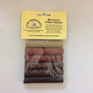 Gilly's Beeswax Filler Sticks - Pack of 6 mixed colours - Picture 1 of 2