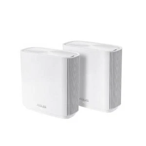 Asus ZenWiFi AX (XT8) 2PK White AX6600 Whole-Home Tri-band Mesh WiFi 6 System - Picture 1 of 1