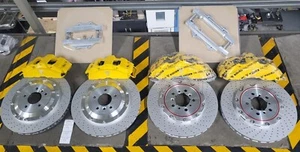 BIG BRAKE FRONT 8P (405×34) + REAR 4P (380×31) FORD F-150 (13G. Only) - Picture 1 of 16