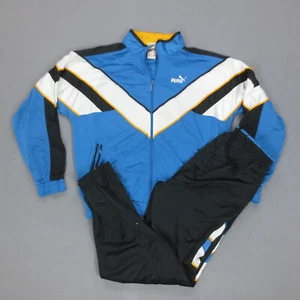 Survêtement Vintage 90s Colorblock Sportswear Puma Homme M Bleu Polyester - Imagen 1 de 22