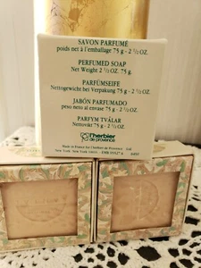 X3--I'herbier de Provence SANDALWOOD PERFUMED SOAP 2.5 OZ EACH - Picture 1 of 1