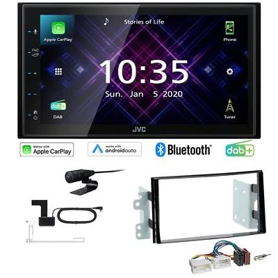JVC Autoradio Apple CarPlay Android  DAB+ für KIA Carens III Facelift 2011-2013 - Bild 1 von 4