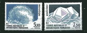 FRENCH ANTARCTIC 1989, MINERALS, Scott 146-148, MNH - Picture 1 of 1