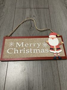 Merry Christmas Hanging Sign
