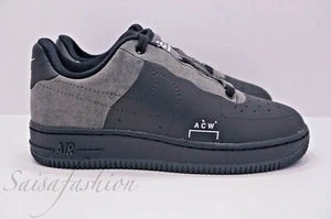 Nike Air Force 07 ACW Cold Wall Black Bq6924-001 Men's Size 4 - Picture 1 of 11