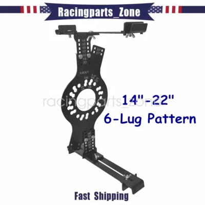 Wheel Fit Simulator Tool Tire Size Fit Test Measuring Mockup 6 Lug For GMC Chevy - Image 1 of 4