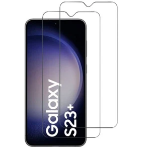2x Safety Glass Screen Protector Premium 9H Real Glass for Samsung Galaxy S23+ - Zdjęcie 1 z 6
