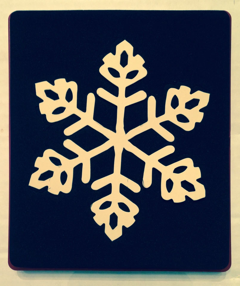 Sizzix Large Die Cutter ~ SNOWFLAKE #2 ~ Big Shot BigKick Winter Snow Holiday - Image 1 of 1