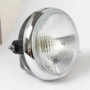 Faro Moto Redondo Faro Alto Bajo Luz 12V Lámpara Iluminación Universal - Imagen 1 de 9
