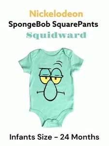 Nickelodeon SpongeBob SquarePants Squidward Outfit Infant Boys 24 mths - Mint ! - Picture 1 of 3
