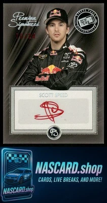 2010 Press Pass Scott Speed Premier Signatures Red #/24 Red Bull - Image 1 of 2