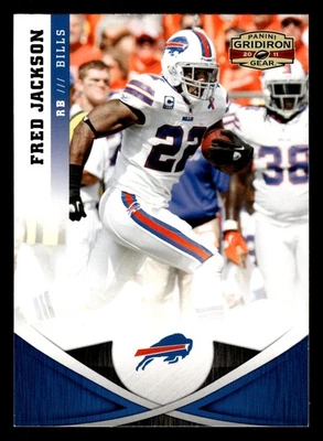 Fred Jackson 2011 Panini Gridiron Gear #15 Buffalo Bills Foto 1 de 2