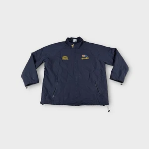 Vintage Adelaide Crows AFL Long Sleeve Full Zip Winter Jacket Mens XL - Picture 1 of 14