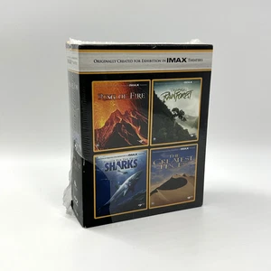 IMAX Earth Collection Blu-ray Set Sharks Rainforest Ring of Fire Greatest Places - Picture 1 of 4