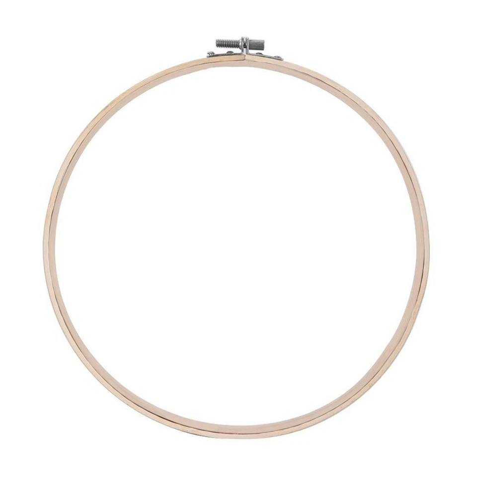  10 Inch Needlework Small Embroidery Hoop Circle Crafts Ornaments - Image 1 of 1