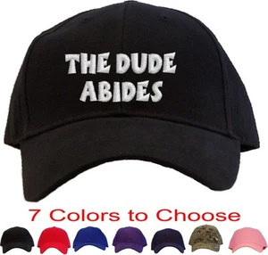 The Dude Abides bestickte Baseballmütze - erhältlich in 7 Farben - Mütze - Bild 1 von 9