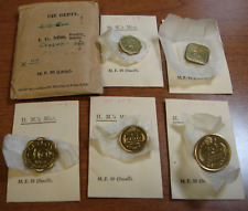 1951 Ceylon Sri Lanka Uncirculated Proof Like 5 Coin Mint Set 2 5 10 25 50 Cents