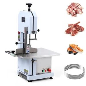 1100W Commercial Electric Frozen Meat Bone Saw Butcher Band Saw Cutting Machine - Picture 1 of 7