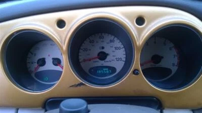 Used Speedometer Gauge fits: 2002 Chrysler Pt cruiser cluster MPH US market Grad Foto 1 de 4