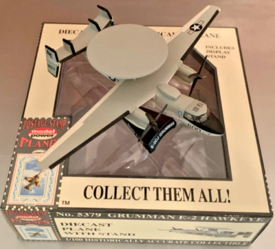 Grumman E-2 Hawkeye early warning. Die Cast Metal. New in Box. 1:145 scale. - Image 1 of 4