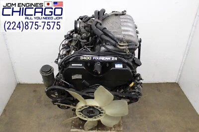 JDM 1995-2004 5VZ-FE TOYOTA TACOMA 4RUNNER T100 TUNDRA 3.4L V6 ENGINE - Image 1 of 4