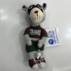 Vintage Hudson Valley Renegades Small Plush Stuffed Animal Rascal Doll NY Yankee - Picture 1 of 9