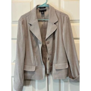 Norton McNaughton Stretch Blazer Professional Office Wear Career Jacket Size 14 - Picture 1 of 6