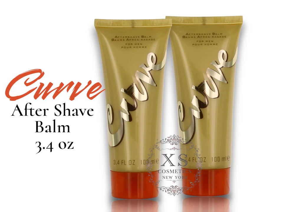 * 2 X CURVE * Bálsamo para después del afeitado Liz Claiborne 3,4 OZ para hombres * NUEVO SIN CAJA * Foto 1 de 1