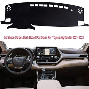 Anti-UV Dash Mat For Toyota Highlander 21- Sunshade Carpet Dash Board Pad Cover - Picture 1 of 9