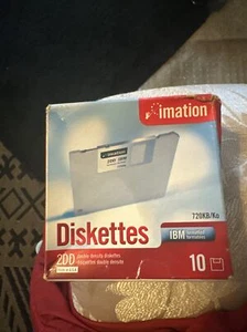 IMATION 3.5  2DD 720KB 10 DISKETTES - Afbeelding 1 van 4