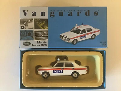 Vanguards VA 06302 Morris Marina 1800 Essex Police 1:43 Limited Edition - Image 1 of 2