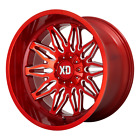 20x10 XD Series XD859 Gunner Candy Red Milled Wheel 6x135/6x5.5 (-18mm) Set of 4